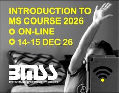 Introduction to MS Course December 2026